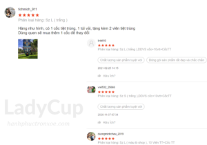 feedback ladycup